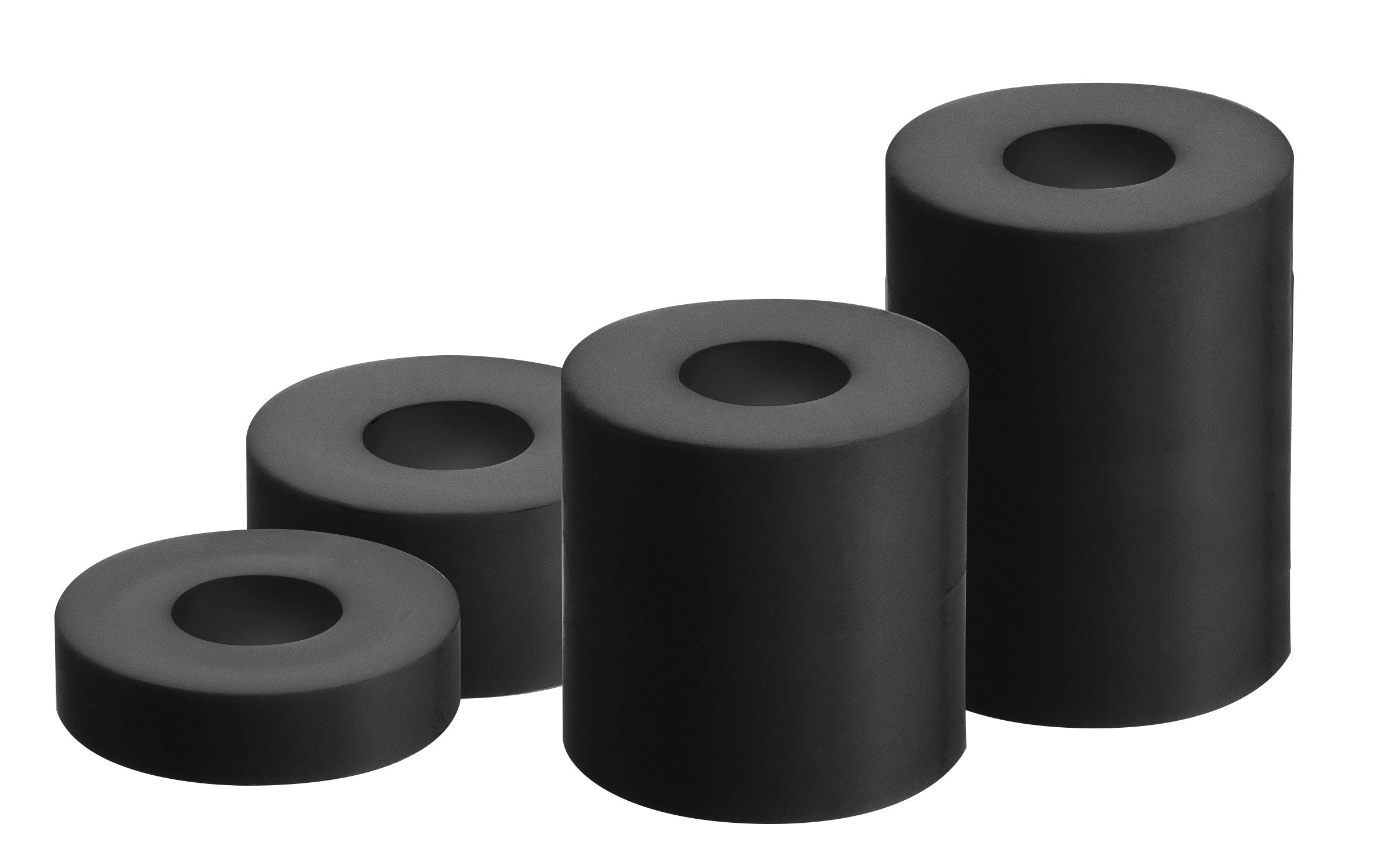 Gah-Alberts 338725 Spacer 5-8 mm Plastic Pack of 5 External ø 20 mm Height 5/10 / 20/30 mm Black