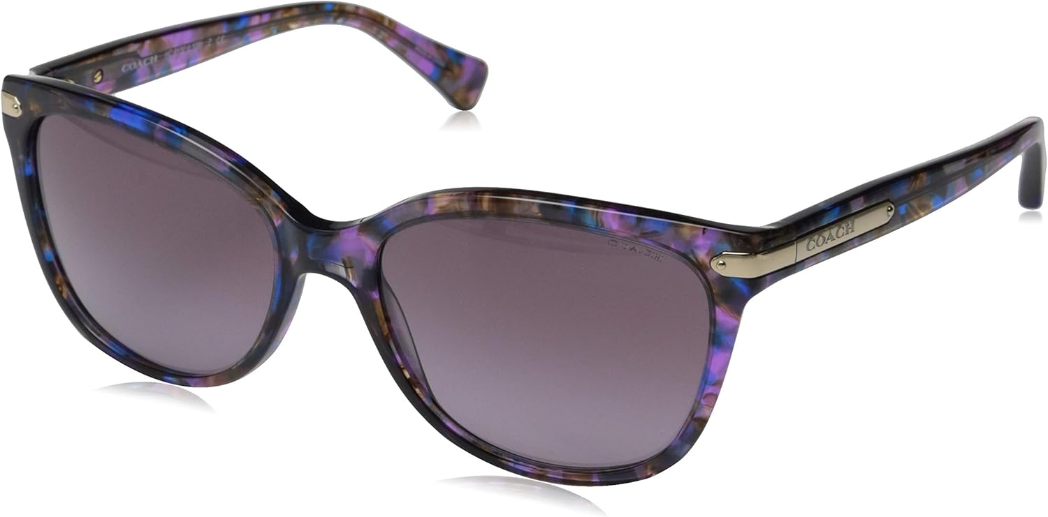 coach confetti purple sunglasses
