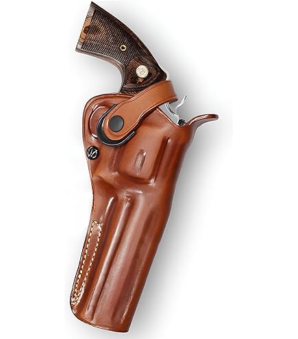 Amazon.com : Bianchi Model 5BHL Thumbsnap Suede Lined Belt Gun