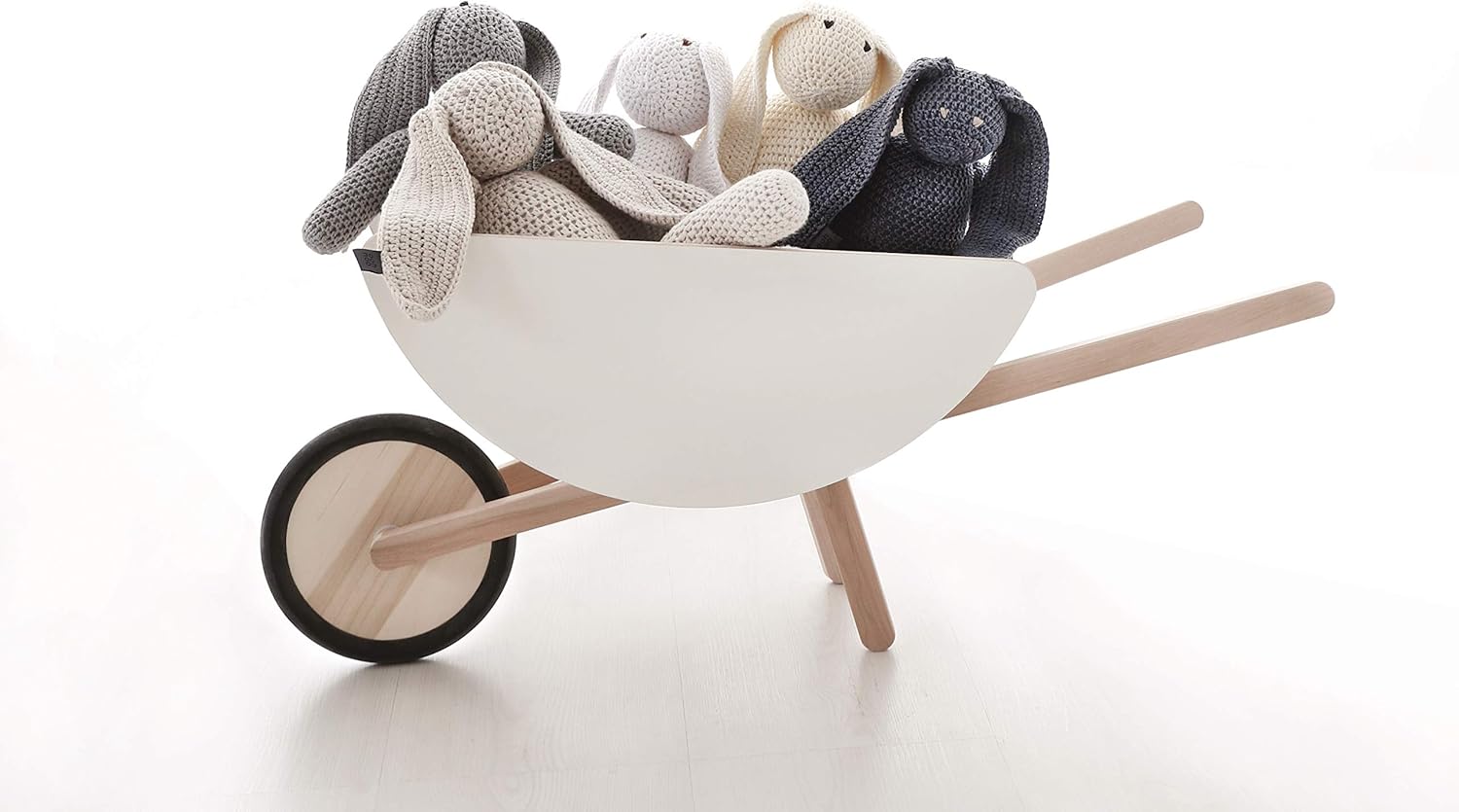 Amazon Ooh Noo オーノー 手押し車 トイホイールバロー インテリア 木のおもちゃ ハンドメイド Toy Wheelbarrow かご ボックス ベビー マタニティ 通販