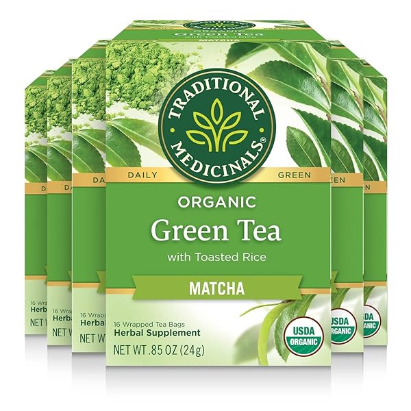 GREEN TEA (GREEN TEA MATCHA, 16 COUNT (PACK OF 6) 96 TEA BAGS TOTAL