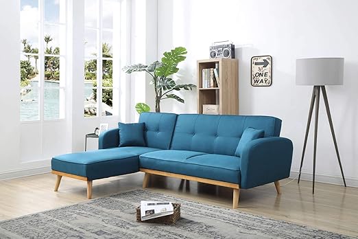 Bestmobilier Viking Canape D Angle Reversible Convertible