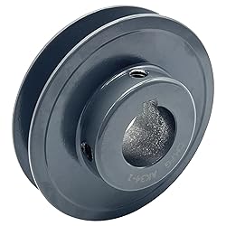 CMFG AK34-1 v Belt Pulley, 3.45 inch OD, 1 Inch