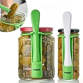 YUNHOME 2 Pack Pickle Fork for The Jar, Pickle Grabber Tool, Stainless Steel Olive Grabber Tool, Deep Jar Vegetable Grabber for Olive, Unique Kitchen Gadgets