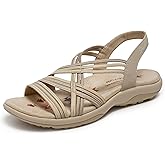 Skechers Women's Reggae Slim Simply Stretch Sandal