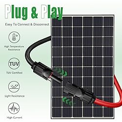 Feotech Twin Wire 30FT Solar Extension Cable