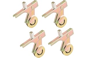 REIGAHOOD 4 Pack Sliding Screen Door Tension Spring Fits for Bay Mills Doors, Replaces B 701, B 702 and B 814 Used on Both Top and Bottom, 1" Concaved Steel Ball Bearing