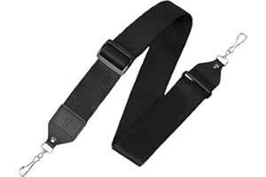 Levy's Leathers M10-BLK 2-inch Polypropylene Banjo Strap,Black
