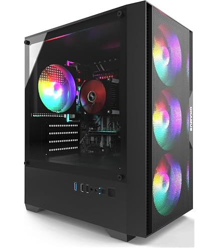 デスクトップ CPU  PC i5 Amazon.com: DeXwtzfn Gaming PC, i5 CPU Up to 3.6 GHz, Integrated