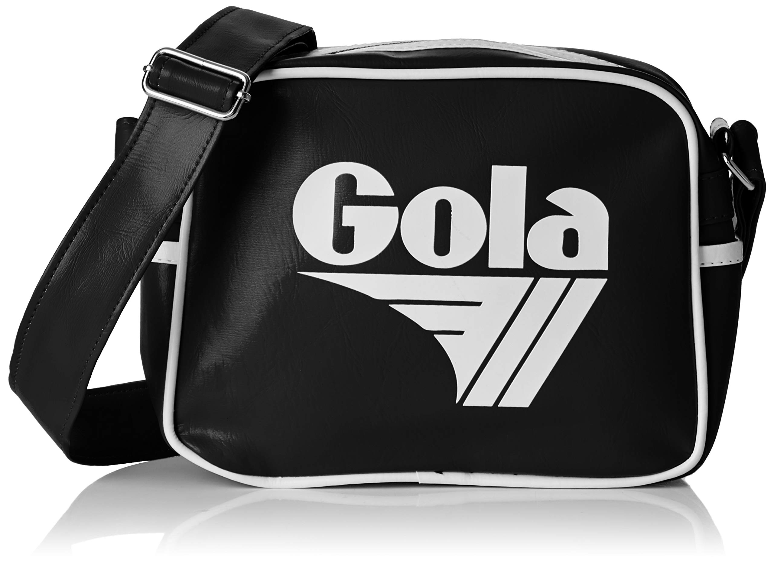 Gola Unisex-Adult Micro Redford Messenger Bag Black (Black/White)