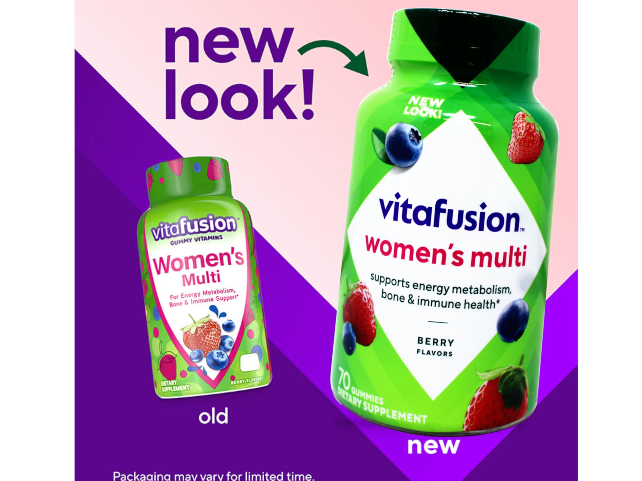Vitafusion Women's Gummy Vitamins, 70 ct