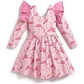 Monica + Andy Girls Organic Long Sleeve Let's Dance Dress