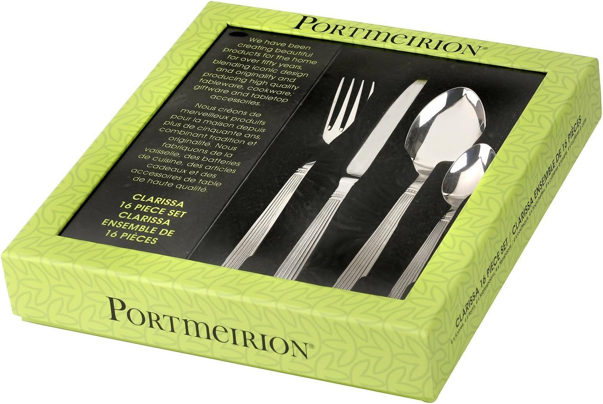 PORTMEIRION CLARISSA 16 PIECE CUTLERY SET CLA1116-XG