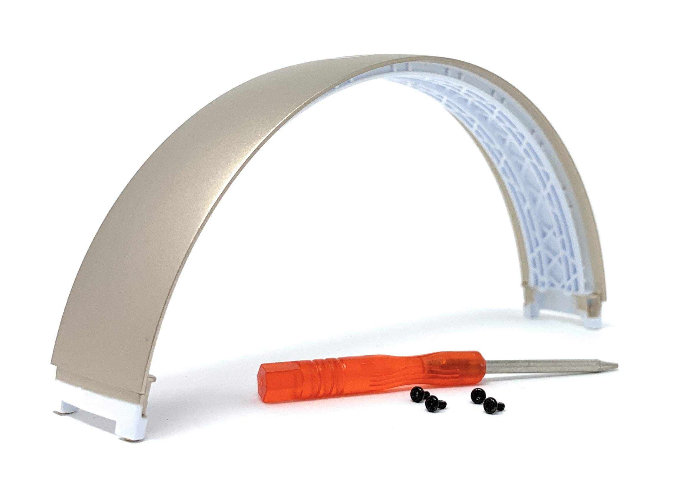Replacement Top Headband Repair Parts for Beats Studio 2.0 Wired/Wireless Headphones Studio2 (Gold)