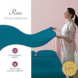 Carressa Linen 100% Egyptian Cotton Sheets Cal King