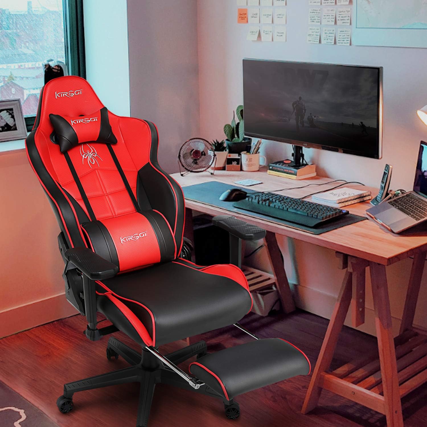 Silla reclinable de Adultos para Juegos de PC Silla ergonómica de