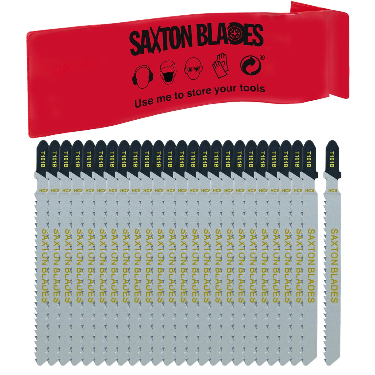 15 x Saxton Jigsaw blades Wood T101B fit Bosch, Dewalt, Hitachi, Makita, Festool, Milwaukee etc