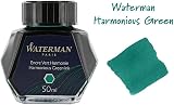 Waterman Harmonious Green Fountain Pen Ink 50ml Bottle view 2