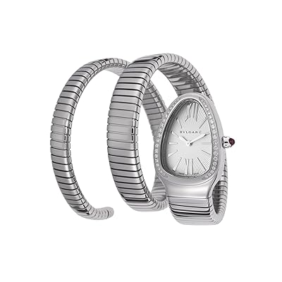Bulgari Serpenti Diamond Watch Silver Textured Nigeria Ubuy
