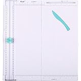 Ecraft Paper Trimmer Scoring Board: 12 x12 inch Craft Paper Cutter - Folding & Scorer for Cover of Book & Gift Box and Photo