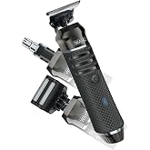 Wahl Pro Series High Visibility Cordless USB Skeleton Style Beard Trimmer | Close Cutting Shaver &amp; Beard Trimmer For Men, Near Zero Gap Precision, Lithium-Ion Rechargeable, Made In Usa &ndash; Model 3026018