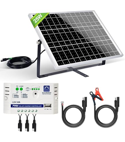 Caricabatteria Solare BALDR 13W 12V Con Regolatore MPPT - Impermeabile, Per Auto, Barca E Camper