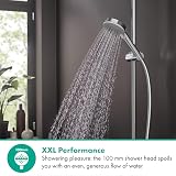 Hansgrohe Vernis Blend Shower Head 2 Spray Modes 5 L/min EcoSmart Chrome view 3