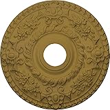 Ekena Millwork CM18ROGLS Rose Ceiling Medallion