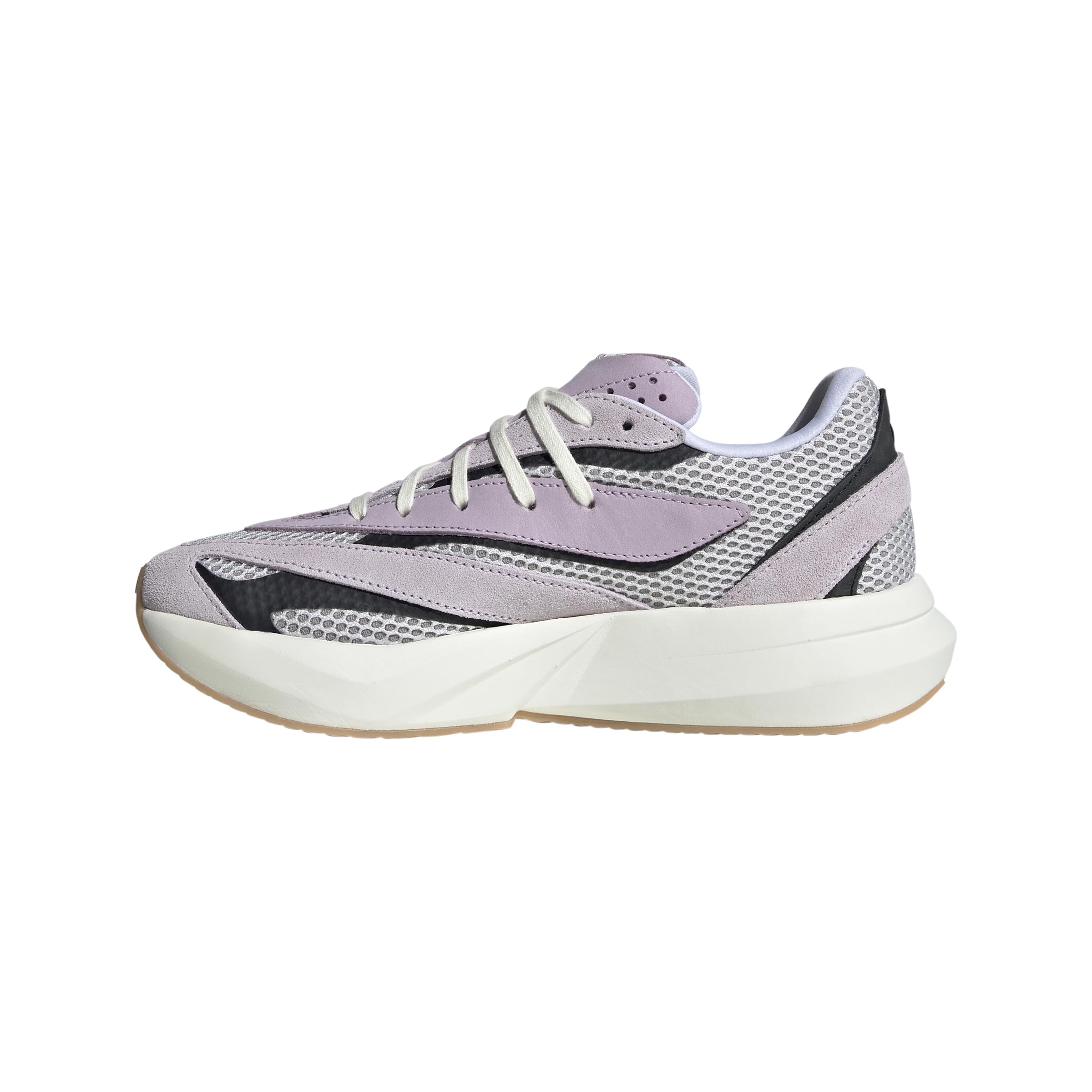 adidas Women’s Lightstride, Ice Lavender/Silver Metallic/Black, 10.5