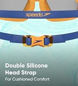 Speedo Hydropulse Youth Goggle Unisex Comfortable Adjustable Anti-Fog Anti-Leak view 8