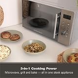 Hamilton Beach 30L Microwave, 3100W Grill, 8 Presets, Silver - HB30LS01 view 4