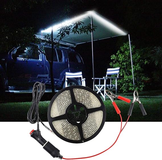Autai RV LED Awning Lights Rope Light Recreational Vehicle Light Strip Touring Car Camping Light