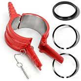 7040 Piston Ring Compressor Tool-5.4" Bore,Replaces PT-7040 5394454 5299339 | with Adapter &amp; Anti-Polishing Ring,Fits Cummins ISX/QSX 15 and Caterpillar 3400, C-15 (4-Piece Set)