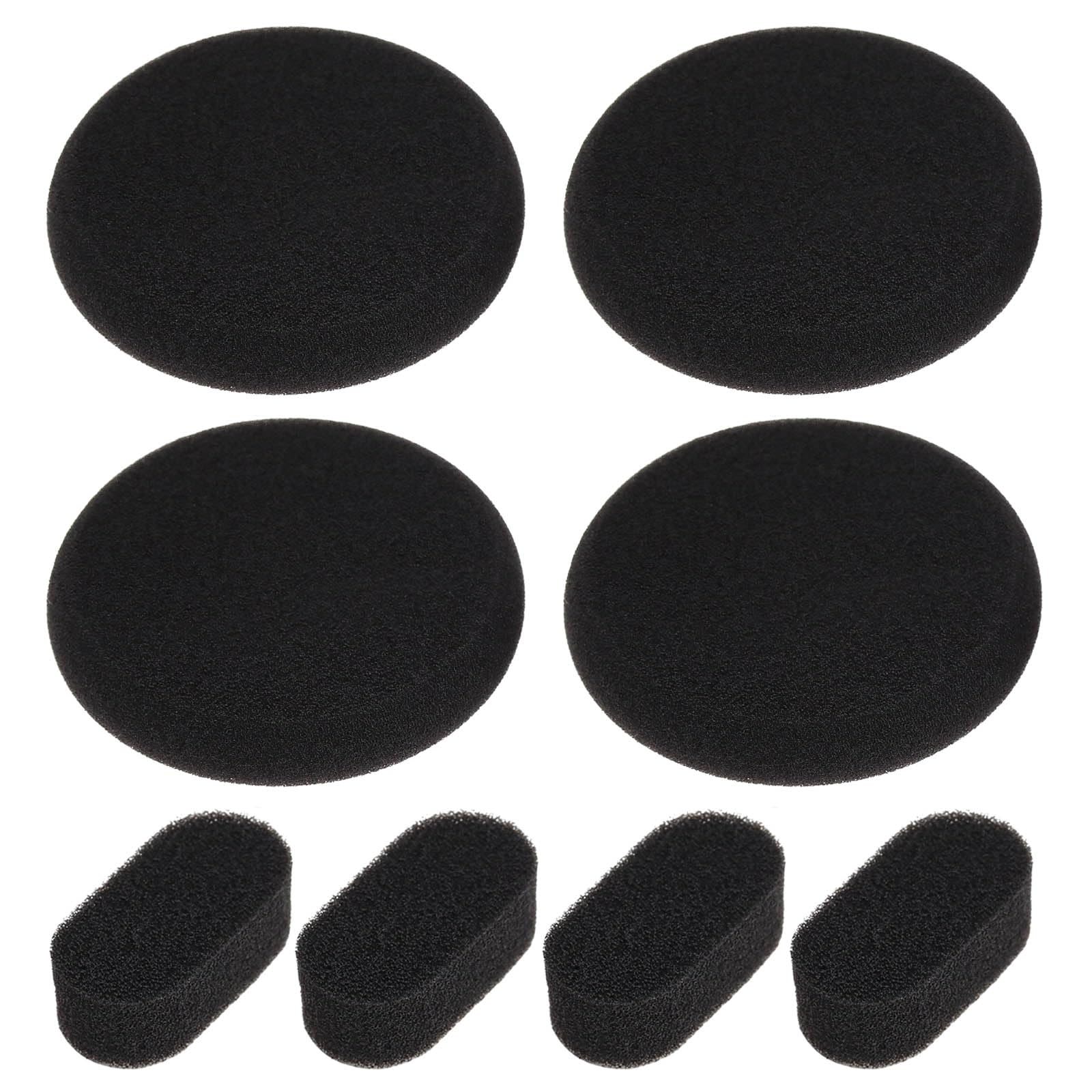 OTOTEC 2 Sets Earphone Sponge Foam Pads Earpads+Headband Cushions Including 4 Earpads 4 Headband Compatible with KOSS Porta Pro Sporta Pro Black