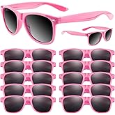 ASTARON Black Sunglasses Bulk, 6/12/24/48 Pack Sunglasses Party Favors for Summer Beach Pool Birthday Wedding Party Supplies