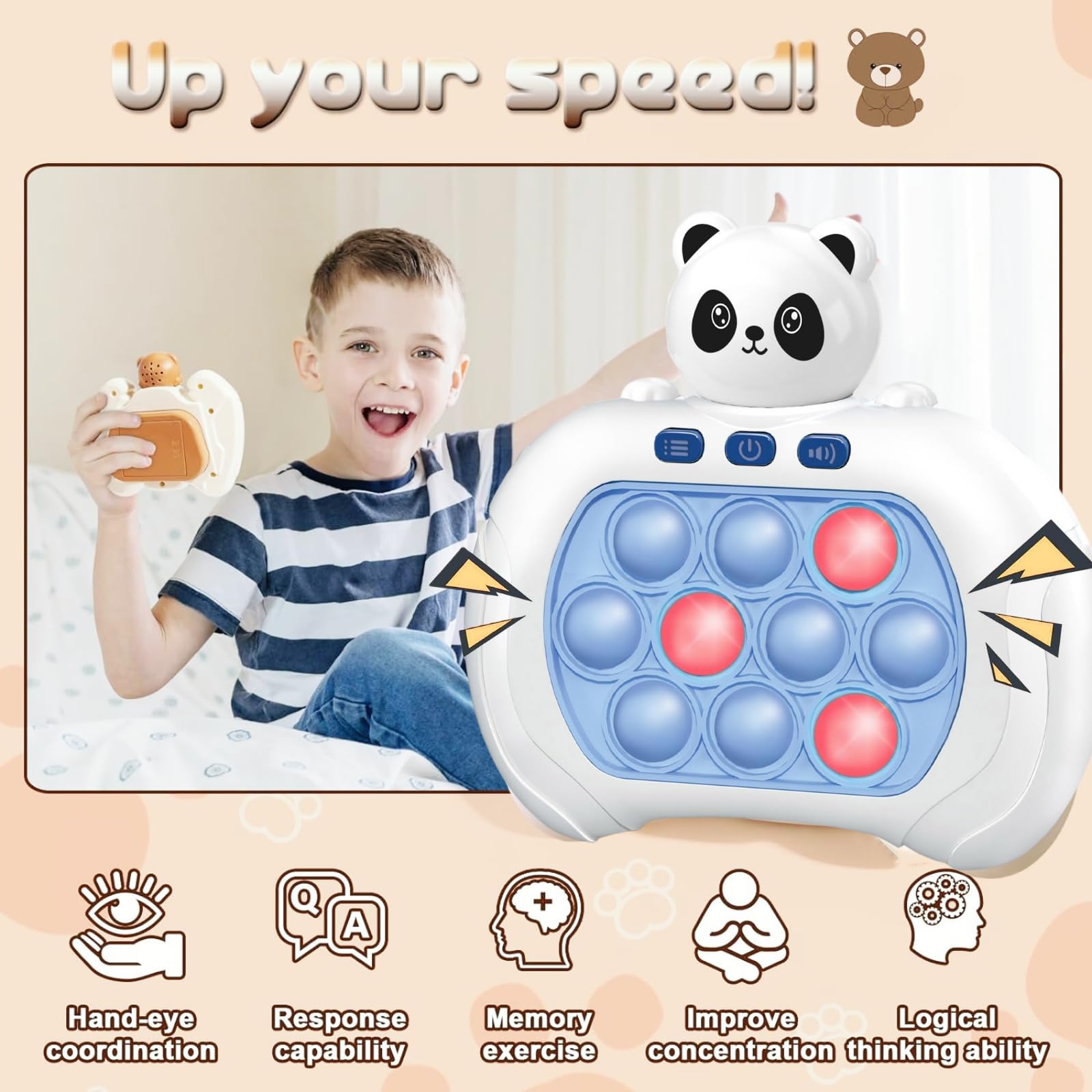 Push Hand Game Mua Fast Push Game,Push Game Fidget Toys,Handheld Game Console for Kids ...