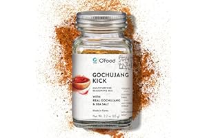 O’food [Gochujang] Kick Korean Red Chili Pepper Seasoning Mix | Vegan, Gluten Free | No Corn Syrup, No Added MSG | Multipurpose Korean Spice Blend | Real Gochujang & Sea Salt | 2.2oz (65g), Made in Korea