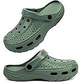 Women Men Orthopedic Clogs Arch Support Garden Shoes Sandals Slippers with Plantar Fasciitis Insoles