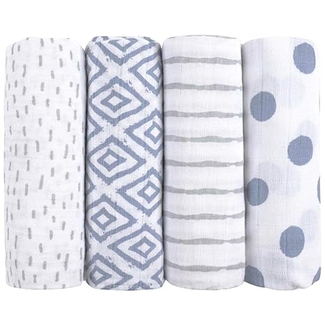 emma & noah Mullwindeln, 4er Pack