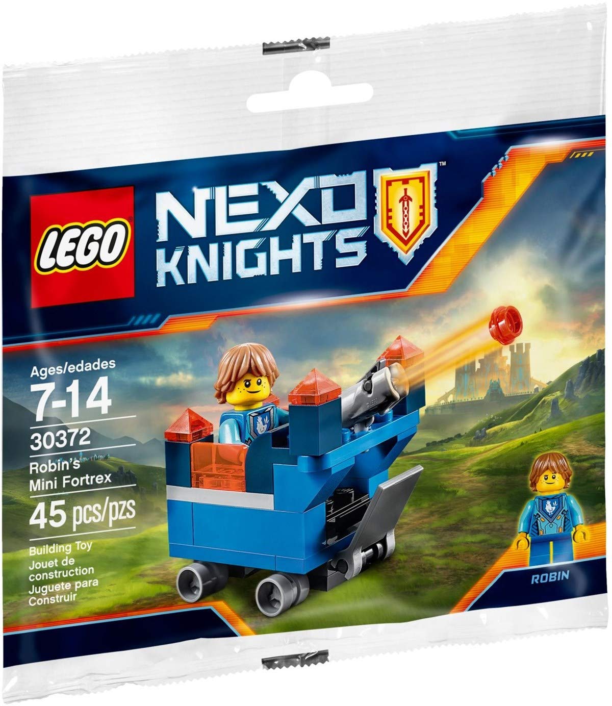 Lego Nexo Knights, Robin's Mini Fortrex - 30372