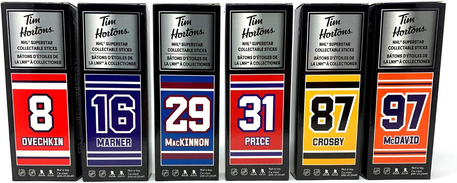 tim hortons collectible sticks
