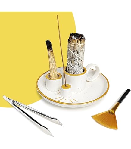 Quemador De Incienso De Madera Artesanal - Ideal Para Aromaterapia Y Como Regalo Hogareño, Color Marrón Moderno