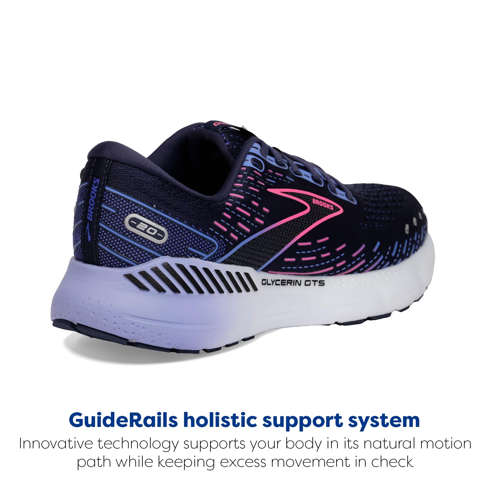 Brooks Women's Glycerin GTS 20 Supportive Running Shoe