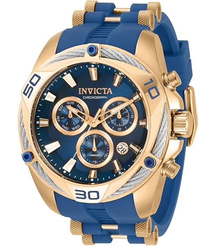 Amazon.com: Invicta Mens Bolt Quartz Watch, Blue, 31317 : Invicta