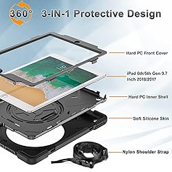 BRAECNstock for Apple iPad 6th/ 5th Generation Case