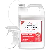 Wondercide - Flea Tick &amp; Mosquito Spray for Pets &amp; Home - Peppermint 128 oz | With Natural Essential Oils - Killer, Control, Prevention, Treatment of Fleas &amp; Ticks for Dogs and Cats - Pet &amp; Family Safe