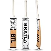 Bratla Cricket Bat for Tape Ball &amp; Tennis Ball Cricket &ndash; Coconut Wood (Coco) Full Size Durable Power Cricket Bat for Advanced Performance &ndash; BTL Coco Beast Adult