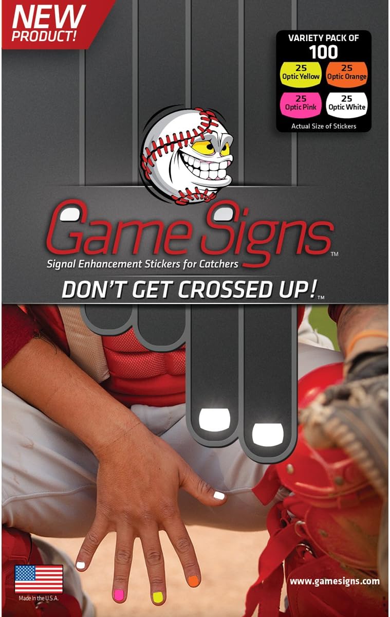 Game Signs Catcher Signal Enhancement Stickers, Variety Pack