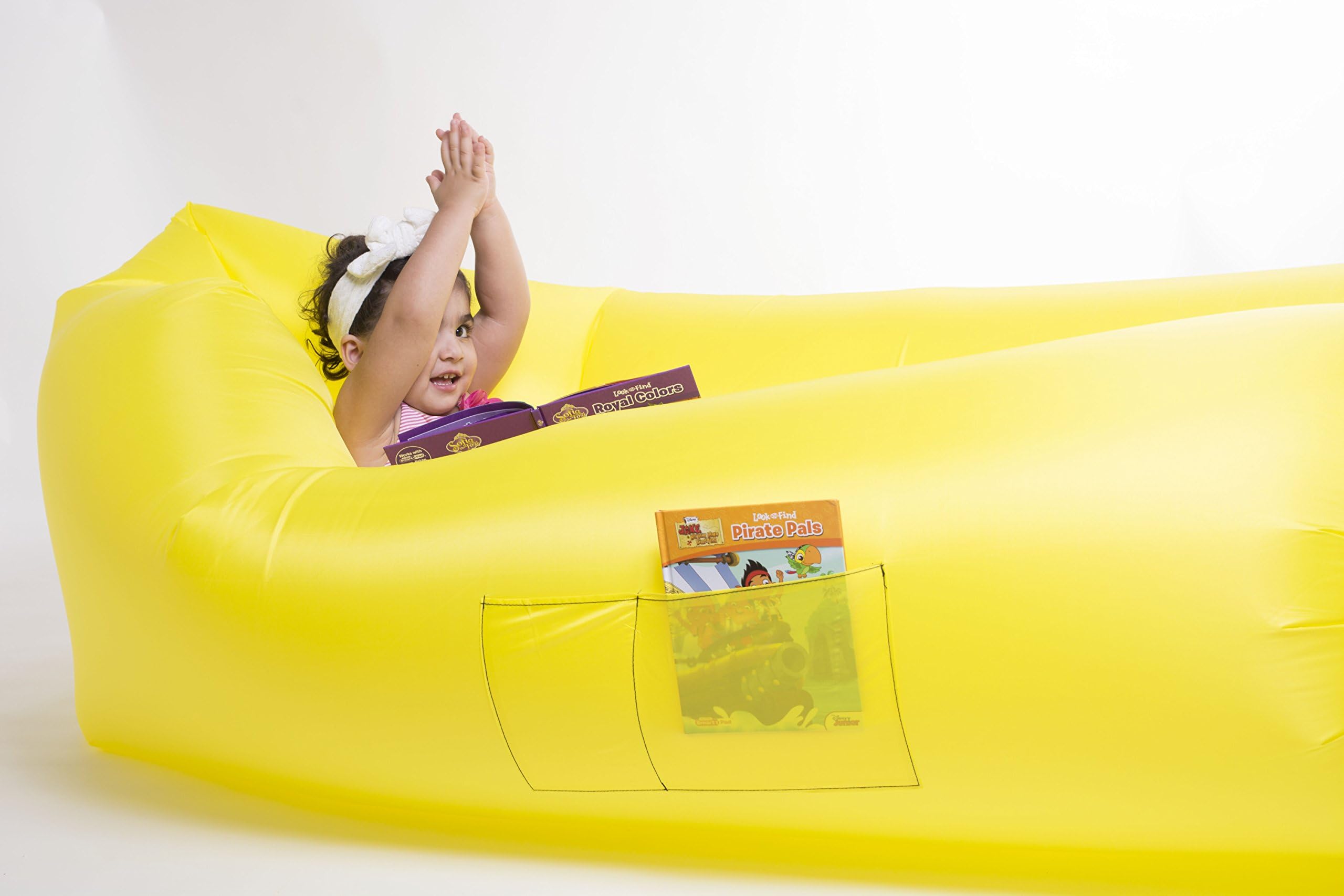 Self Inflatable Sofa - Sleeping Compression Air Bag Hangout Bean Bag Portable Dream Chair - Laybag/Lamzac
