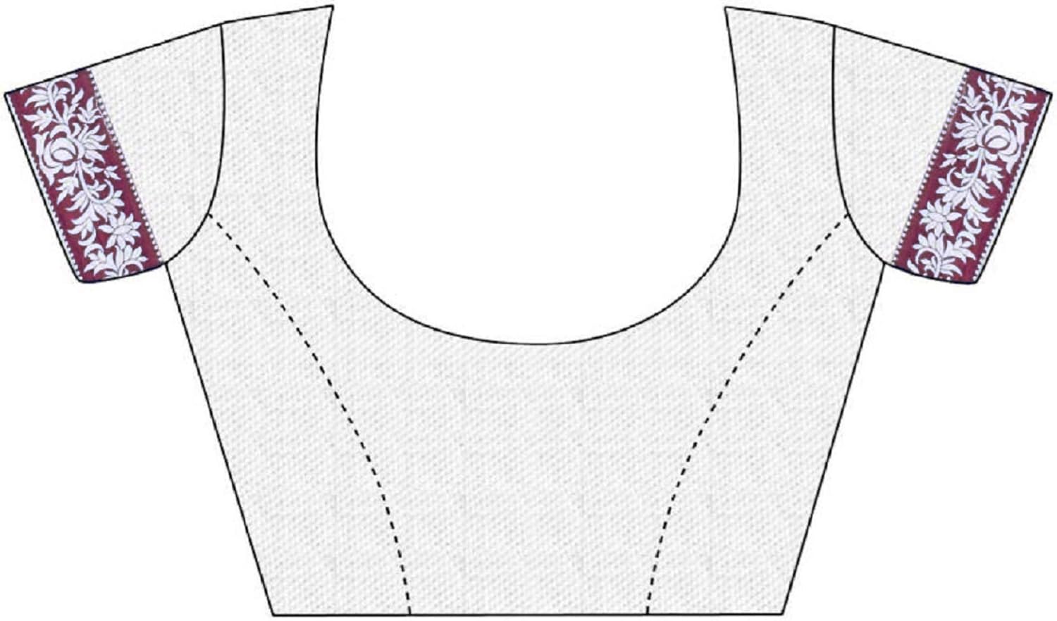 dubai creation women's velvet saree with blouse piece